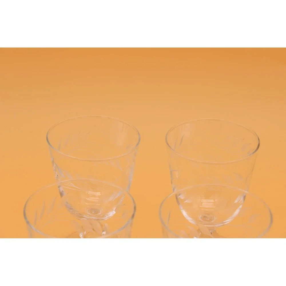 Libbey Wheat Golden Wheat Wine Glass Set 4 Pieces